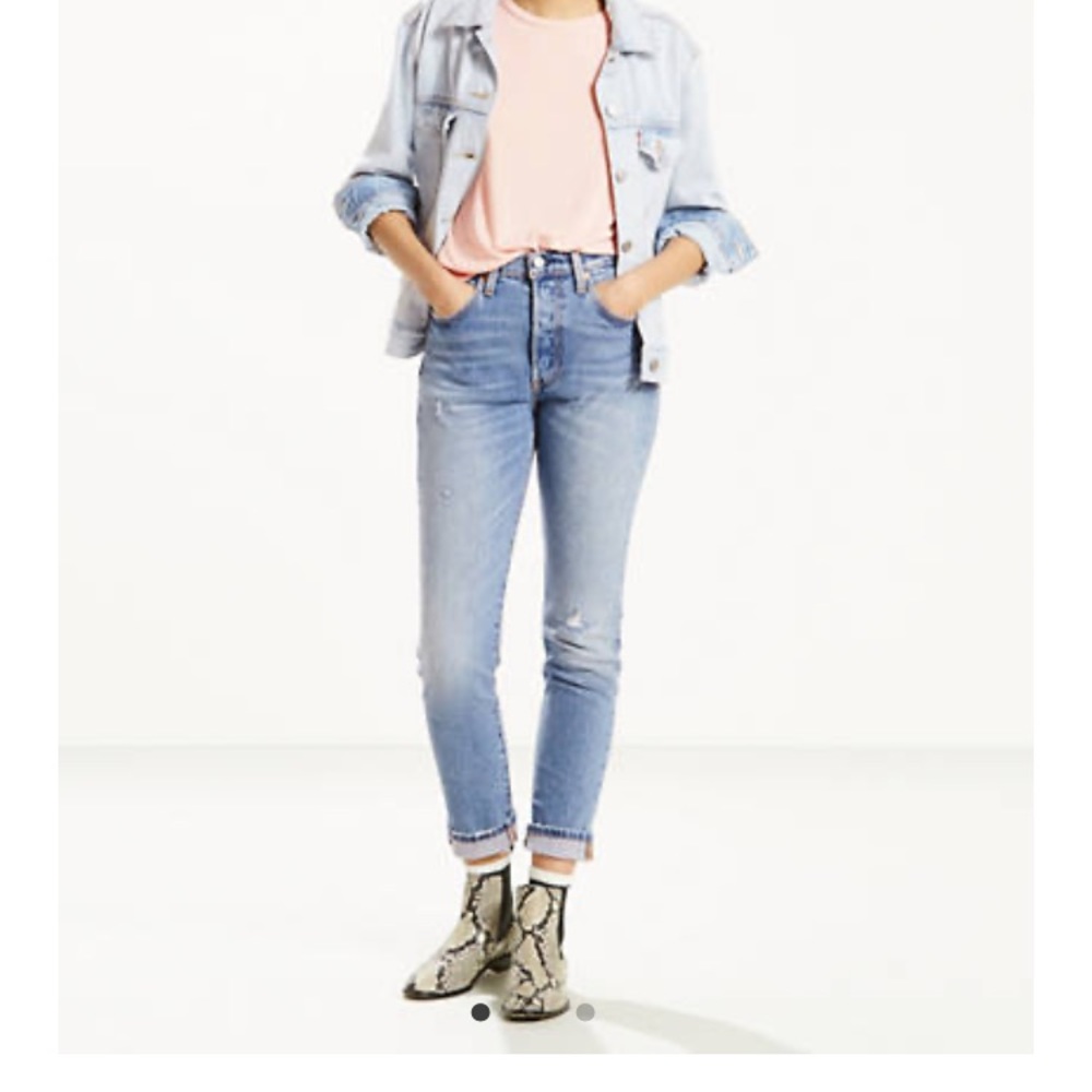 Levi’s 501 Stretch Skinny Jeans!